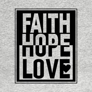 tshirt FAITH HOPE T-Shirt